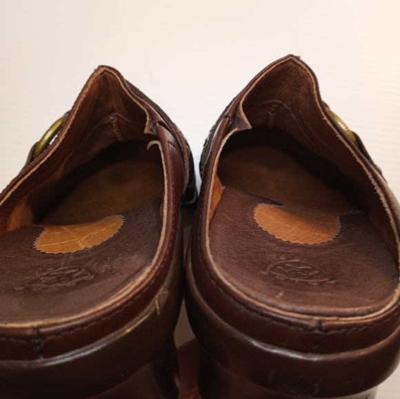 Ariat Leather Clogs Sz 8.5 - Picture 3 of 8